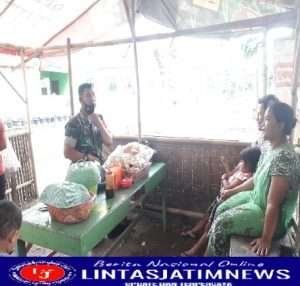 Komsos Ajang Jalin Keakraban Babinsa Bersama Warga