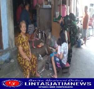 Pasca Lebaran Babinsa Joyotakan Laksanakan Komsos Dengan Warga Binaan