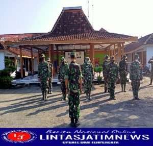 Apel pagi Pra TMMD, anggota Kodim 0726/Sukoharjo tetap terapkan Prokes