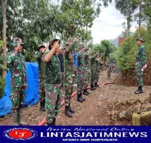 Apel Pengecekan, Komandan SSK TMMD Ke 113 Tahun 2022 Ajak Anggota Terus Semangat dan Lakukan Yang Terbaik