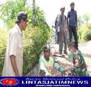 Warga Senang Mendapat Layanan Kesehatan Dari Pak Tentara