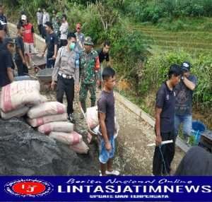 Dan SSK Berikan Apresiasi Kepada Unsur Terkait Yang Terlibat Kegiatan TMMD ke  113 Kodim 0802/Ponorogo