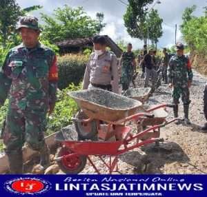 Dan SSK TMMD ke 113 Kodim 0802 / Ponorogo Optimis Semua Sasaran TMMD Selesai Tepat Waktu