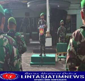 Kodim 0728/Wonogiri Gelar Upacara Bendera 17-an, Dandim Bacakan Amanat KSAD