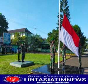 Dandim 0801/Pacitan Pimpin upacara Bendera, Bacakan Amanat Kasad