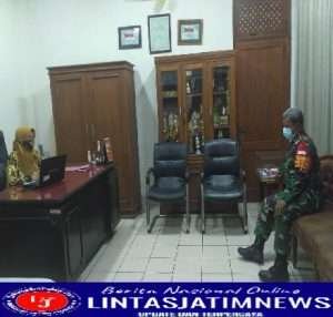 Bina sinergitas Babinsa jalin komsos dengan staf kelurahan