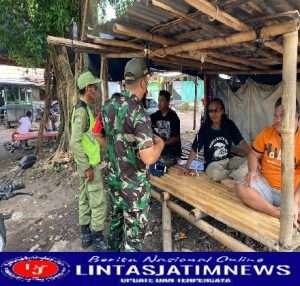 Serda Catur, Komsos Cara Jitu Eratkan Kedekatan dengan Babinsa Warga Binaan