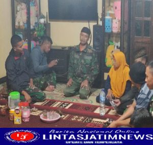 Bangga Desanya Dibangun TNI, Bu Surti Undang Anggota Satgas TMMD ke 113 Kodim 0802/Ponorogo