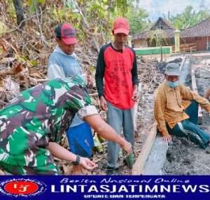 Laksanakan Delapan Wajib Tni, Ini Yang Dilakukan Prajurit Koramil Wuryantoro