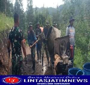 Pentingnya Saling Memotivasi Kerja Antar Sesama Anggota Satgas TMMD