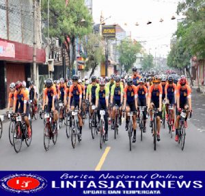 Event Sepeda Tahunan Bromo KOM Challenge 2022 Start dari Mapolda Jatim