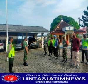 Danramil Pimpin Apel Gabungan Pengamanan Kegiatan Perguruan Pencak Silat