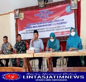 Babinsa Sumberejo Hadiri Kegiatan Sosialisasi Pemberdayaan Perempuan dan Perlindungan Anak