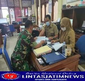 Babinsa Kemlayan Komunikasi dan Koordinasi setiap Permasalahan yang ada di wilayah