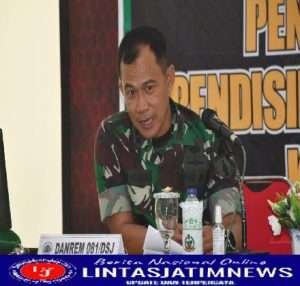Danrem 081/DSJ : Perwira Itu Tempat Mengadu dan Mencarikan Solusi Bagi Anggota