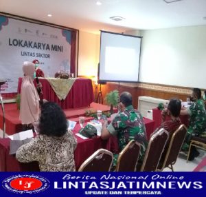 Peran Aktif Serka Isdiyanto Dalam Rakor Lokakarya Mini lintas Sektor UPT Puskesmas