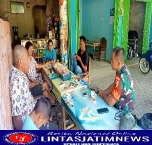 TERUS JAGA HUBUNGAN BAIK,BABINSA KORAMIL 0805/08 JOGOROGO MELAKSANAKAN KOMSOS DENGAN WARGA BINAAN