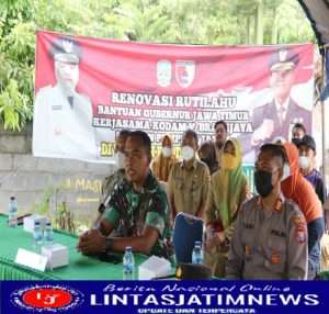 Dandim Ngawi Ikuti Launching Program Rutilahu Secara Virtual