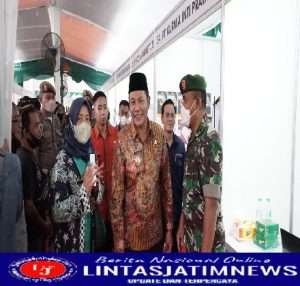 Wabup Subandi Hadiri May Day Job Fair 2022 di Alun-alun Sidoarjo