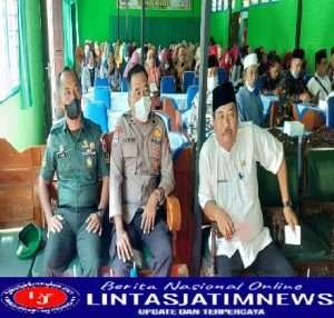 Pererat Silaturahmi, Babinsa Koramil 0805/13 Kedunggalar Hadiri Halal Bihalal di Wilayah