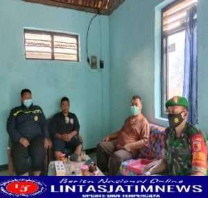 Jalin Komunikasi di Wilayah, Babinsa Koramil Sine Melaksanakan Komsos Bersama Mitra Karib