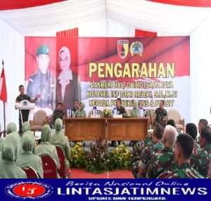 Pesan Danrem 081/DSJ di Kodim Pacitan : Kehadiran Kita Harus Dirasakan Masyarakat