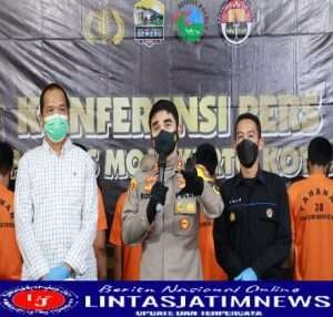 Berhasil Ungkap Jaringan Narkoba, Polresta Mojokerto Amankan 3,1 juta Butir Pil Koplo