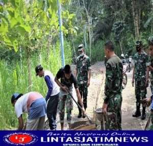 Tim Wasev Kodam V/Brawijaya Tinjau Pelaksanaan TMMD Ke-113 Kodim 0806/Trenggalek