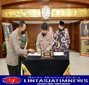 MOU Polda Jatim dengan Universitas Wijaya Kusuma dan Perum Perhutani Divre Jatim, Wujudkan Sinergitas Polri dengan Stakeholder
