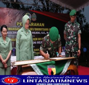 Danrem 081/Dhirotsaha Jaya Kunker ke Kodim 0806/Trenggalek