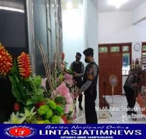 Jamin Keamanan Ibadah Kenaikan Isa Almasih, Polres Bojonegoro Sterilisasi Gereja
