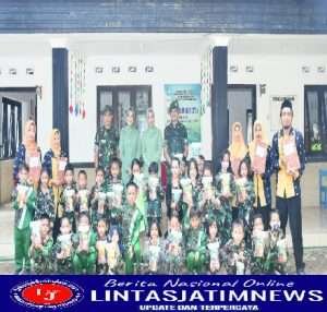 Danrem 081/DSJ Di Dampingi Dandim 0801/Pacitan Tinjau TK Kartika IV-18 Pacitan