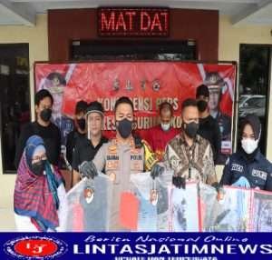 Komitmen Ciptakan Kamtibmas,Polres Pasuruan Kota Berhasil Ungkap Pelaku Curanmor