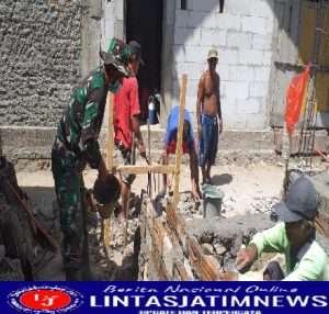 Karya Bhakti dan Gotong Royong, Wujud Nyata Babinsa Geneng Manunggal Bersama Rakyat