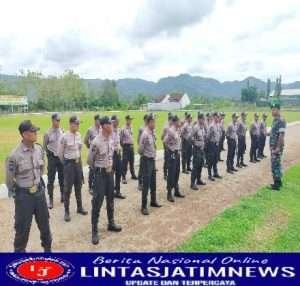 Kodim 0801/Pacitan Gembleng Security PLTU PT. PJB UBJOM PLTU Pacitan