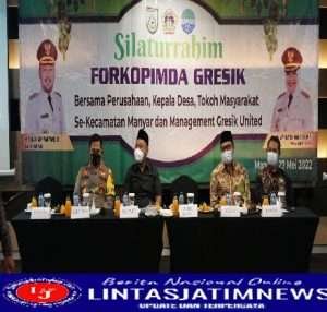 Forkopimda Gresik Koordinasi dengan Perusahaan Pelebaran Jalan Pantura Manyar