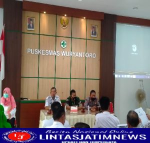 Wakili Danramil, Pelda Rahmat Hadiri Lokmin Linsek Tri Bulanan Puskesmas Wuryantoro