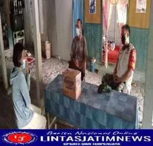 Ini Salah Satu Bentuk Kepedulian Babinsa Koramil Kedunggalar Kepada Warga Binaannya