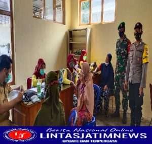 Sukseskan Vaksin Booster, Babinsa Kwadungan Aktif Pendampingan Vaksinasi di Wilayah