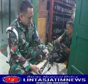 Bintara Fourier Selalu Pastikan Senjata Siap Setiap Saat Digunakan