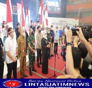 Forkopimda Jatim dan Elemen Masyarakat dari 7 Kabupaten/Kota Deklarasi Anti Narkoba dan Cinta NKRI di Universitas Negeri Malang