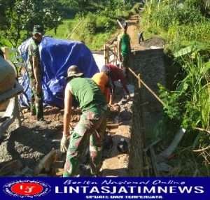 Sentuh Sektor Pertanian, TMMD ke-113 Ponorogo Bangun Jembatan dan Jalan