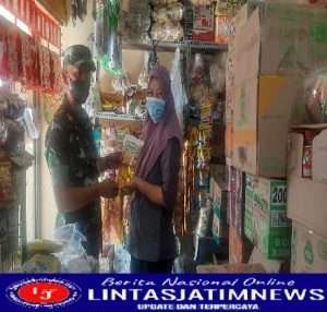 Danramil 10/Wuryantoro Kerahkan Babinsa Pantau Harga Migor Stabil