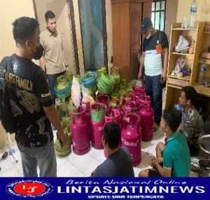 Polres Gresik Bongkar Praktek Bisnis Elpiji Oplosan