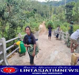 Desanya Dibangun TNI, Warga Ibarat Nemu Emas