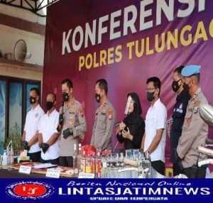 Selama Dua Bulan, Polres Tulungagung Berhasil Mengungkap 31 Kasus Narkotika