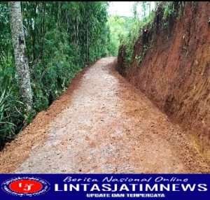 Satgas TMMD Kerja Cepat, Peningkatan Jalan Dusun Tanggung Tuntas