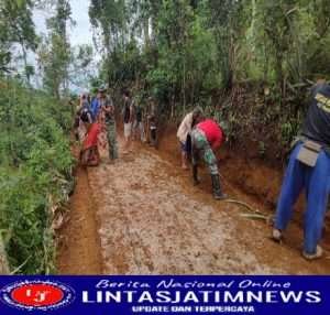 Peningkatan Jalan Dusun Tanggung Tinggal Pembenahan