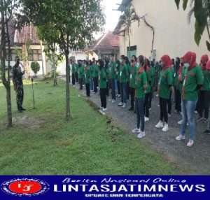 Kodim Sragen, Babinsa Latih PBB Bagi Seratus Peserta Kursus Di BLK  Sragen