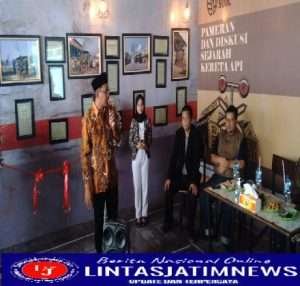 Gus Muhdlor Buka Pameran KA Sidoarjo di Steamed Soul, Sidoklumpuk